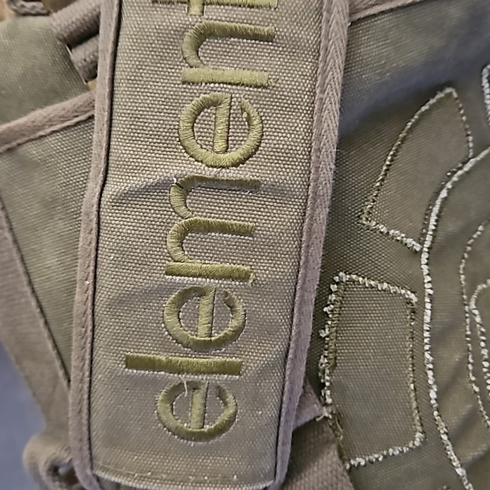 Element Vintage Messenger Bag, olive green, great condition - Picture 3 of 10
